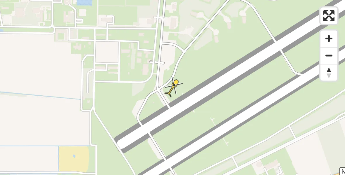 Routekaart van de vlucht: Lifeliner 3 naar Vliegbasis Volkel