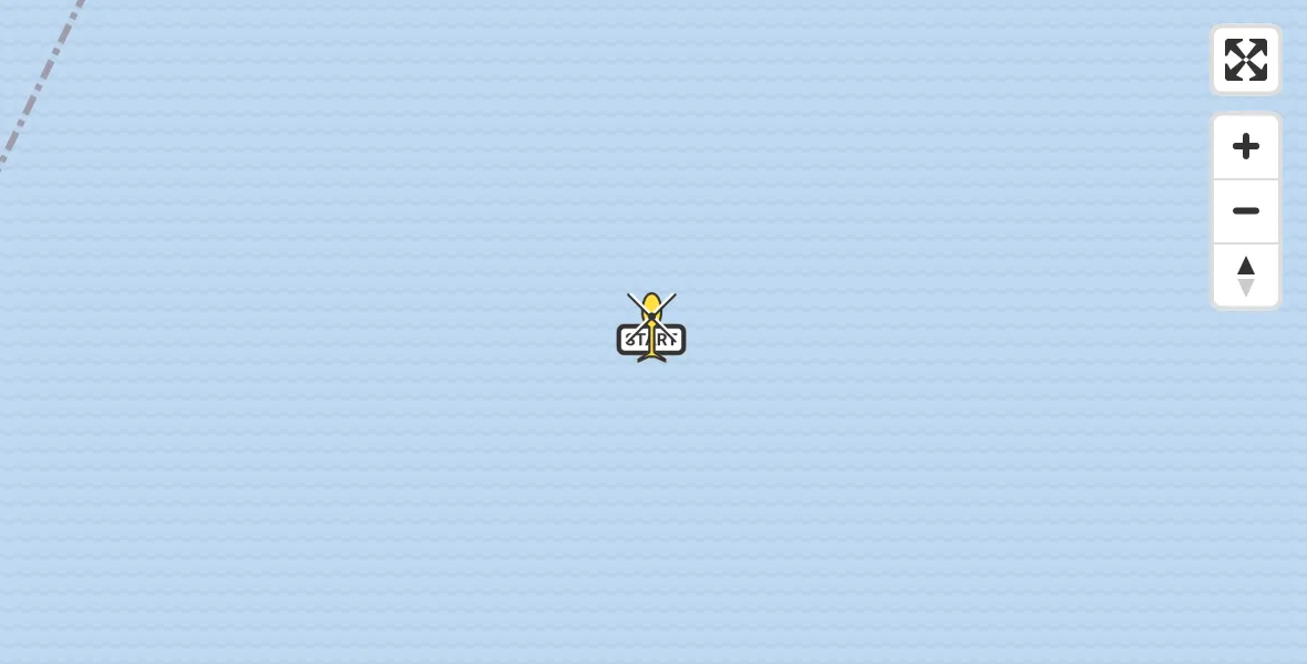 Routekaart van de vlucht: Kustwachthelikopter naar Serooskerke