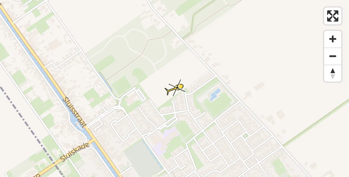 Routekaart van de vlucht: Lifeliner 4 naar Musselkanaal