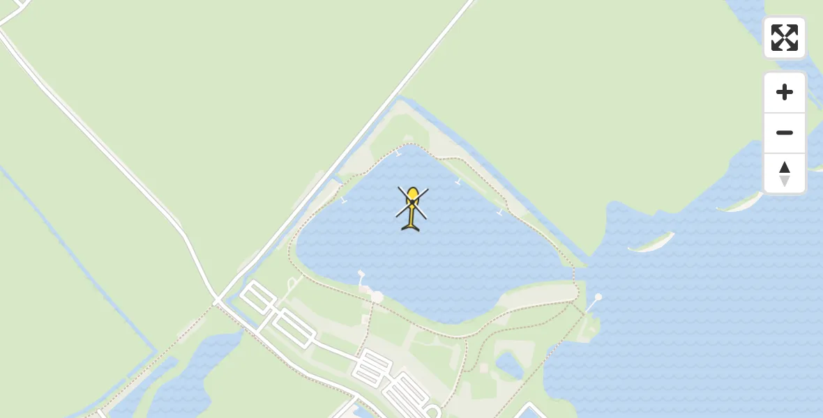 Routekaart van de vlucht: Lifeliner 4 naar Offingawier