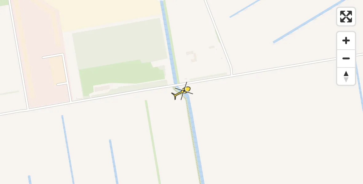 Routekaart van de vlucht: Lifeliner 4 naar Emmer-Compascuum