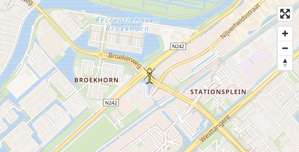 Routekaart van de vlucht: Lifeliner 2 naar Heerhugowaard