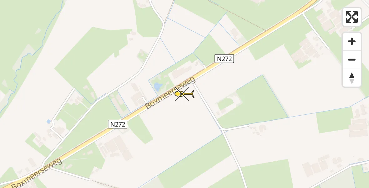 Routekaart van de vlucht: Lifeliner 3 naar Sint Anthonis