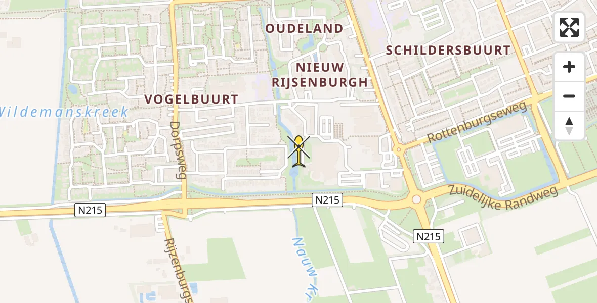 Routekaart van de vlucht: Lifeliner 2 naar Sommelsdijk