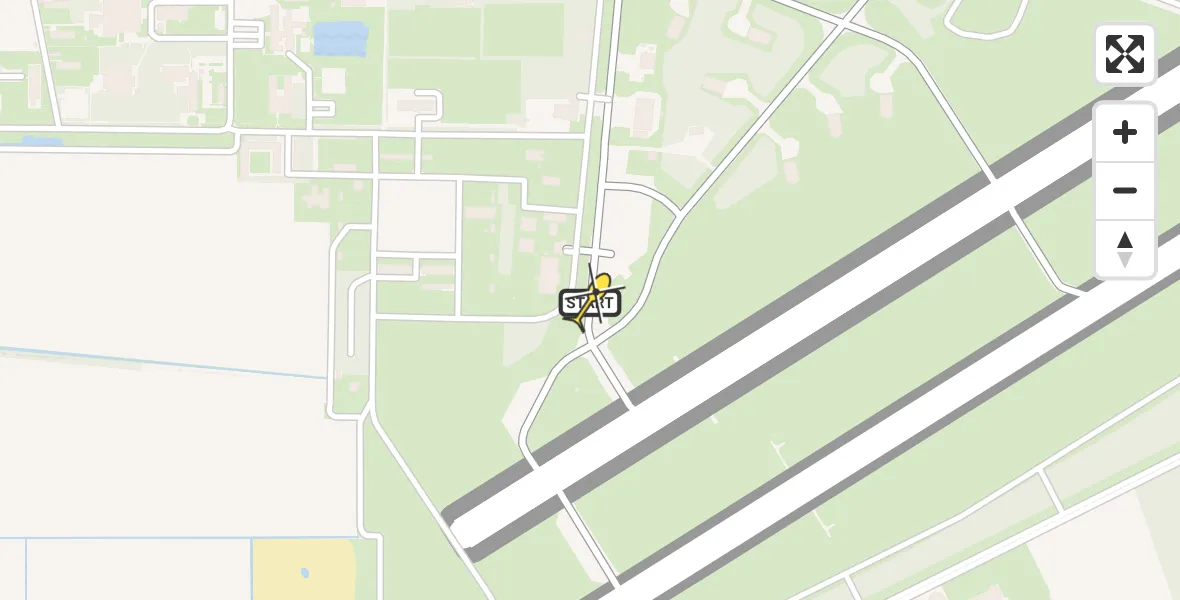 Routekaart van de vlucht: Lifeliner 3 naar Vliegbasis Volkel, Zeelandsedijk