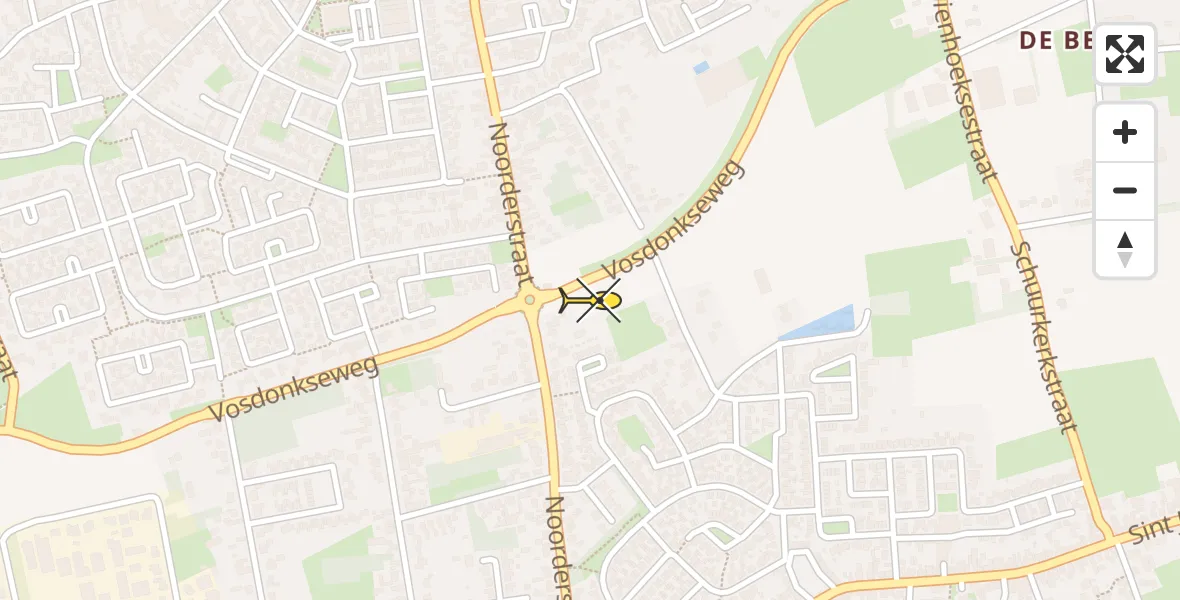 Routekaart van de vlucht: Lifeliner 2 naar Sprundel