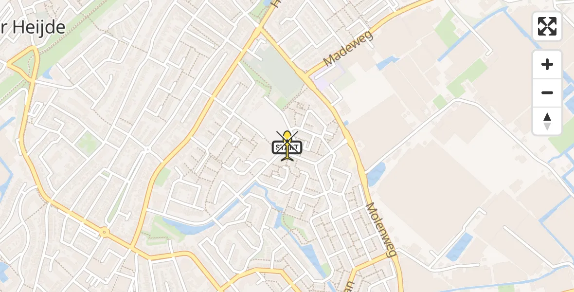 Routekaart van de vlucht: Lifeliner 2 naar Monster, Jan Steenstraat