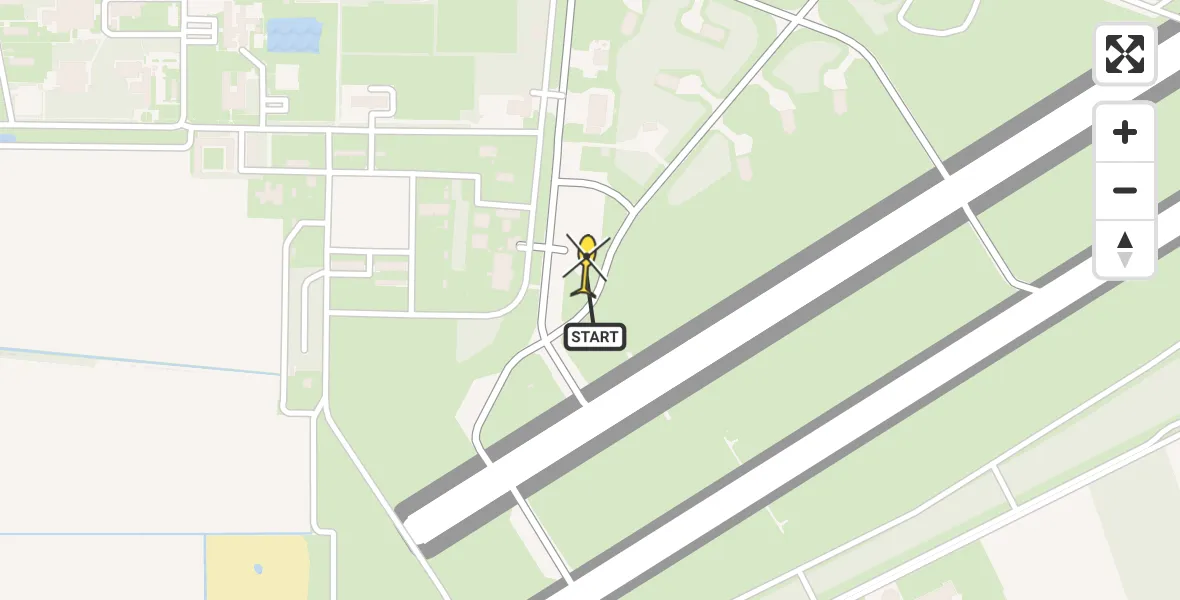 Routekaart van de vlucht: Lifeliner 3 naar Vliegbasis Volkel, Zeelandsedijk