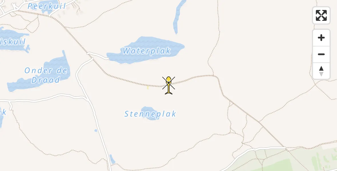 Routekaart van de vlucht: Lifeliner 4 naar Midsland