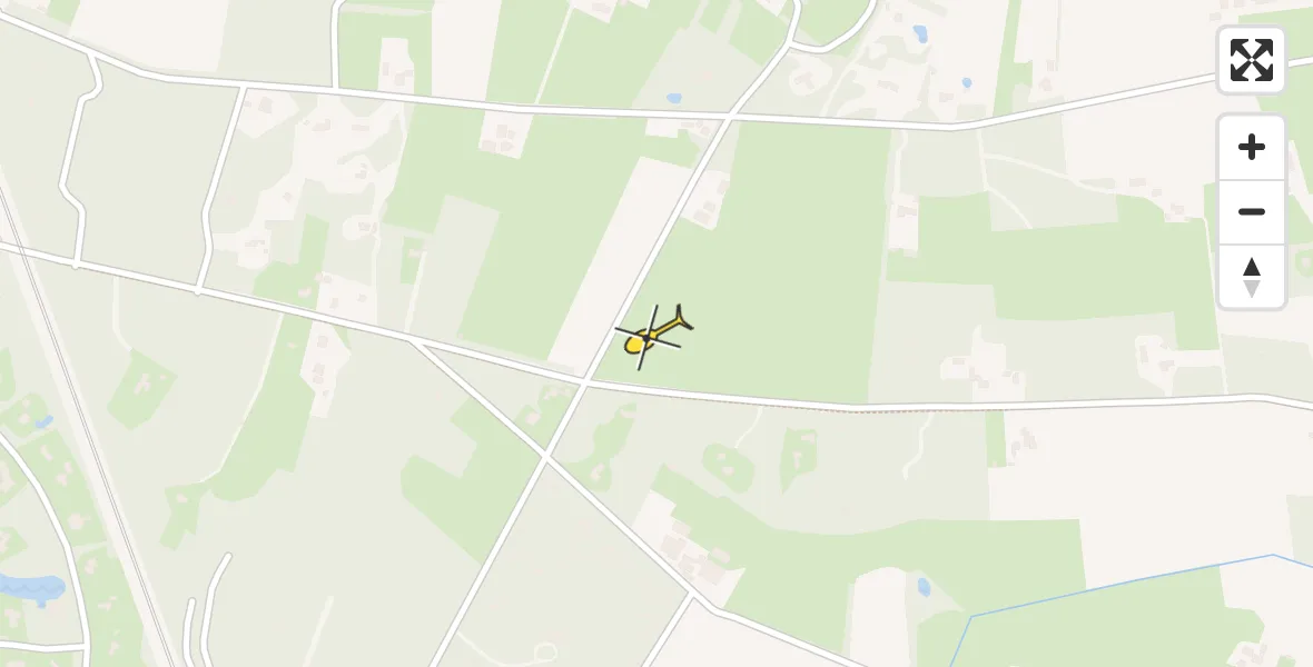 Routekaart van de vlucht: Lifeliner 3 naar Epse