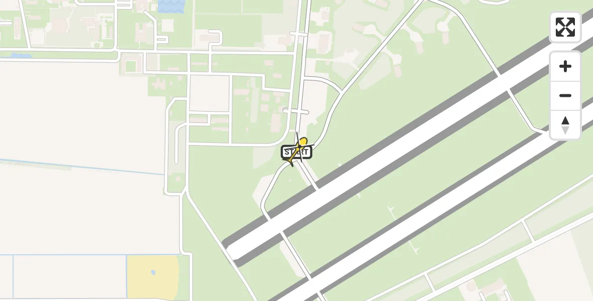 Routekaart van de vlucht: Lifeliner 3 naar Vliegbasis Volkel