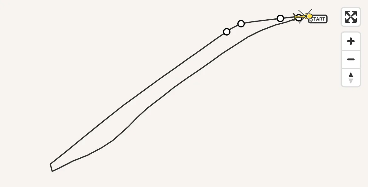 Routekaart van de vlucht: Ambulanceheli naar Sankt Augustin