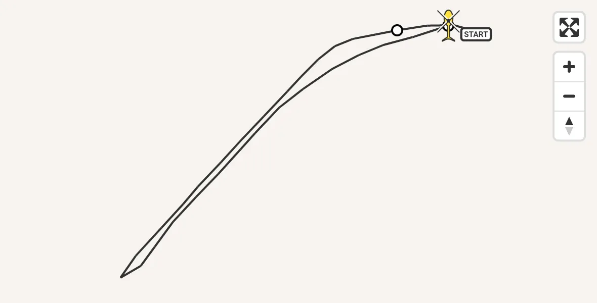 Routekaart van de vlucht: Ambulanceheli naar Sankt Augustin