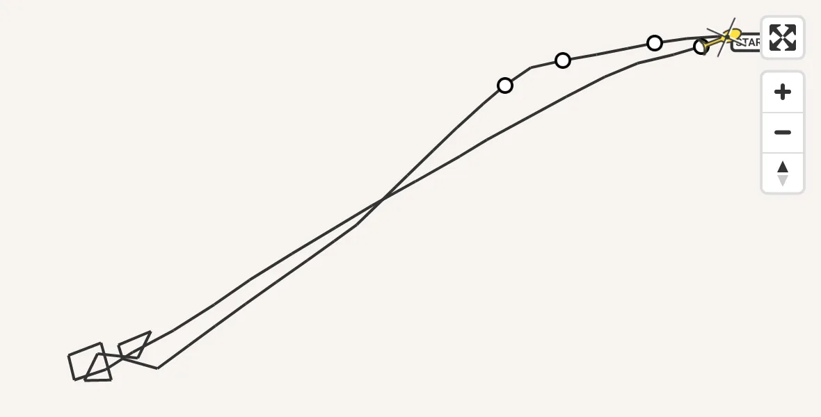 Routekaart van de vlucht: Ambulanceheli naar Sankt Augustin