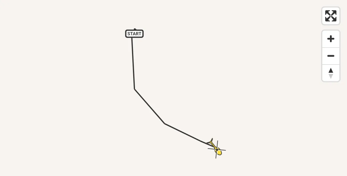 Routekaart van de vlucht: Ambulanceheli naar Sankt Augustin