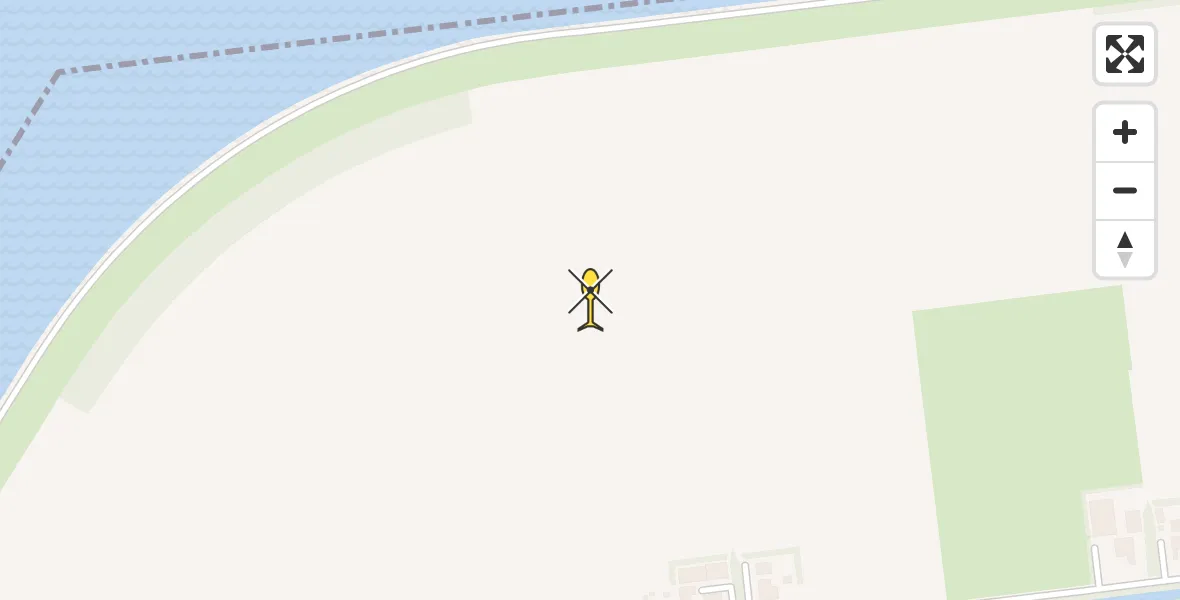 Routekaart van de vlucht: Lifeliner 4 naar Rutten