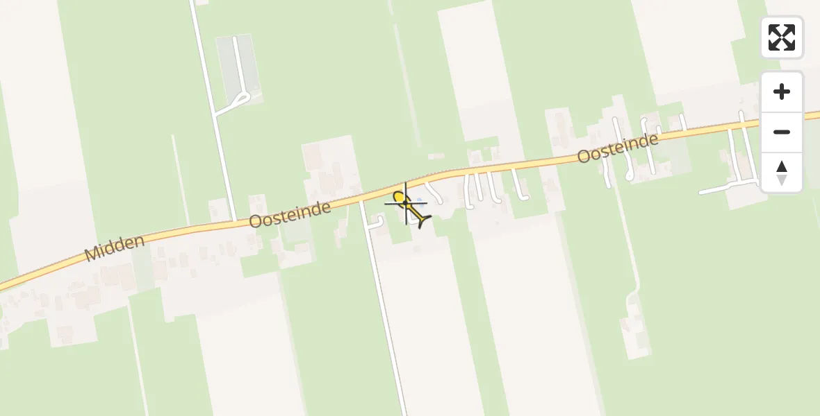 Routekaart van de vlucht: Lifeliner 4 naar Wapserveen