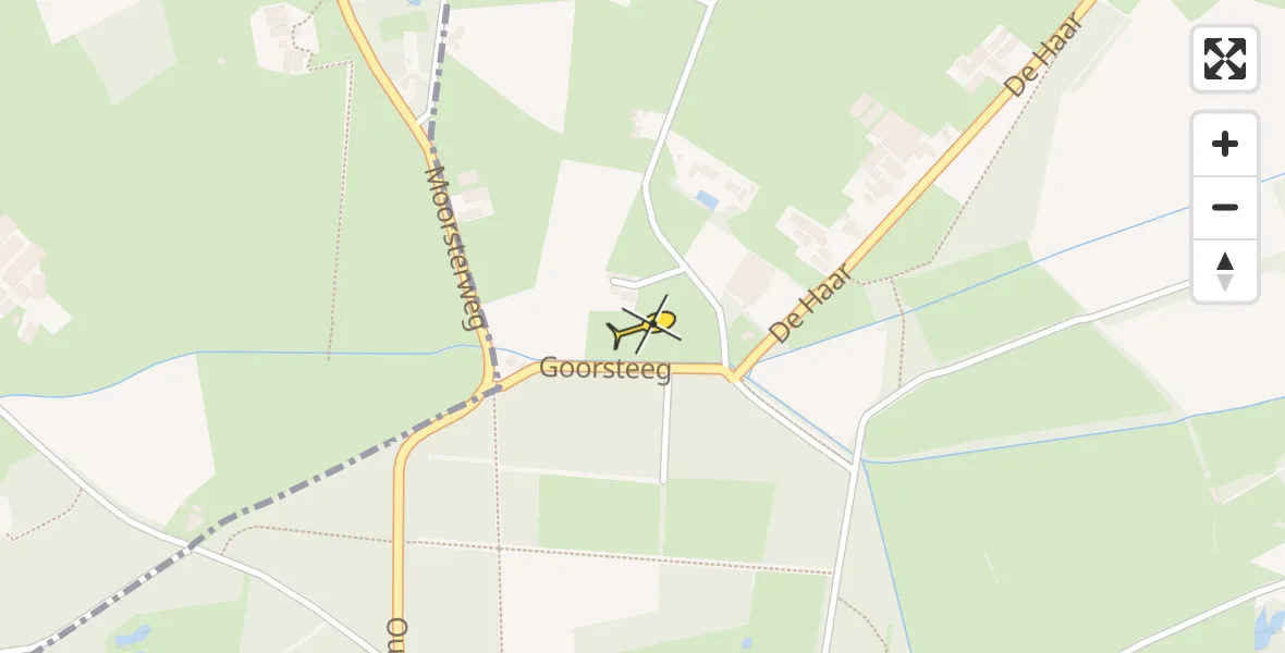 Routekaart van de vlucht: Lifeliner 3 naar Scherpenzeel