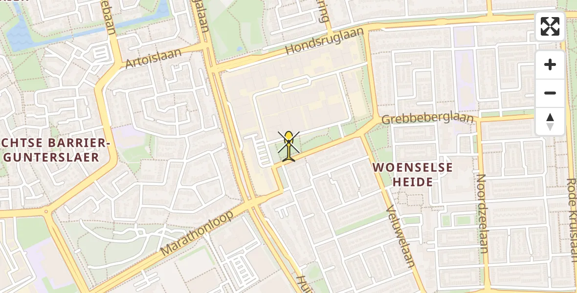 Routekaart van de vlucht: Lifeliner 3 naar Eindhoven