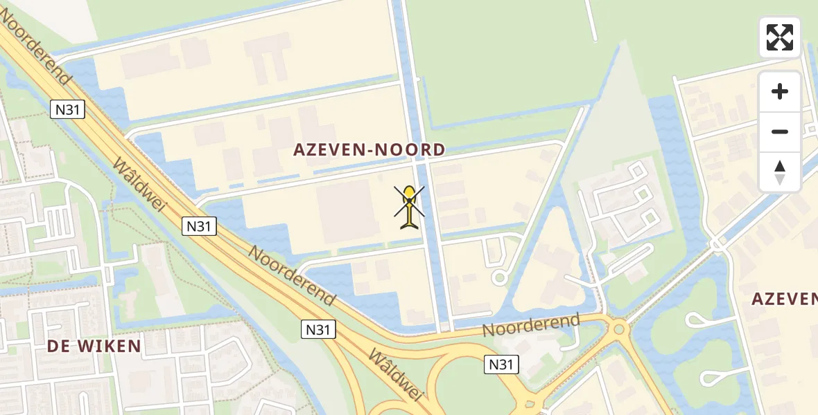 Routekaart van de vlucht: Lifeliner 4 naar Vliegveld Drachten