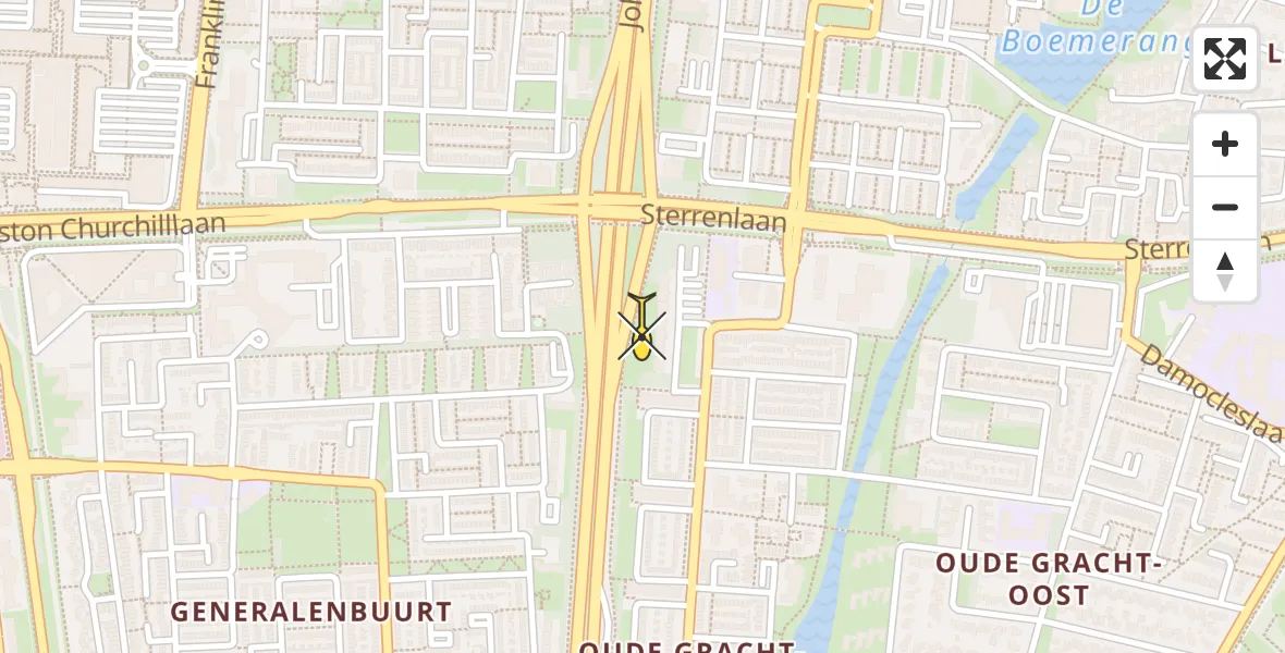 Routekaart van de vlucht: Lifeliner 3 naar Eindhoven