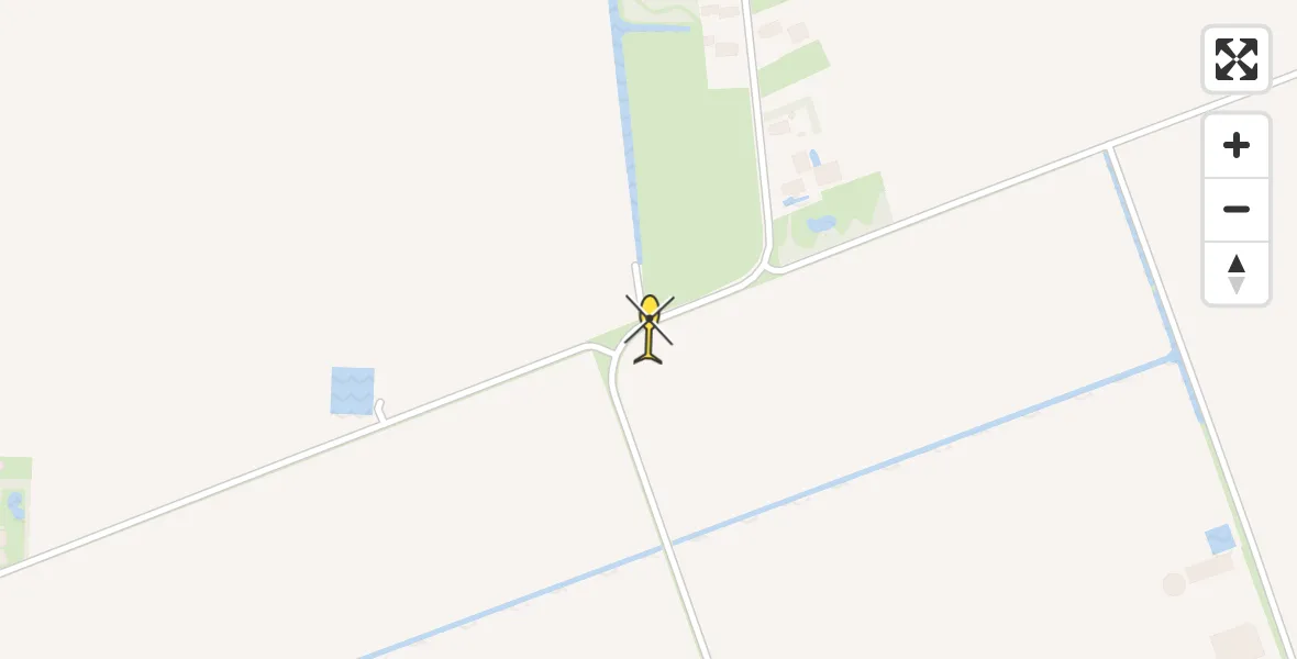 Routekaart van de vlucht: Lifeliner 4 naar Gasselternijveenschemond