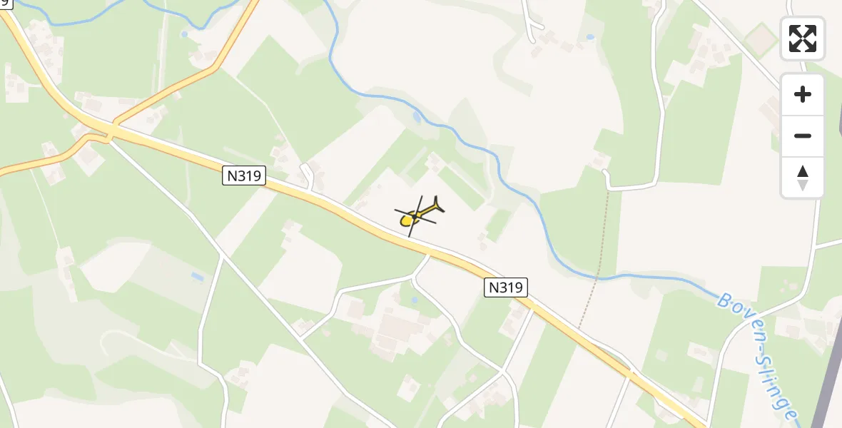 Routekaart van de vlucht: Lifeliner 3 naar Winterswijk Kotten