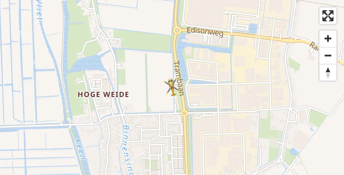 Vluchtroute Traumahelikopter Strijen - Strijen, 07 juli 2025, 18:08