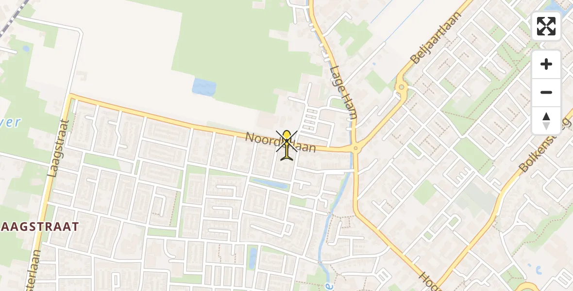 Routekaart van de vlucht: Lifeliner 2 naar Dongen