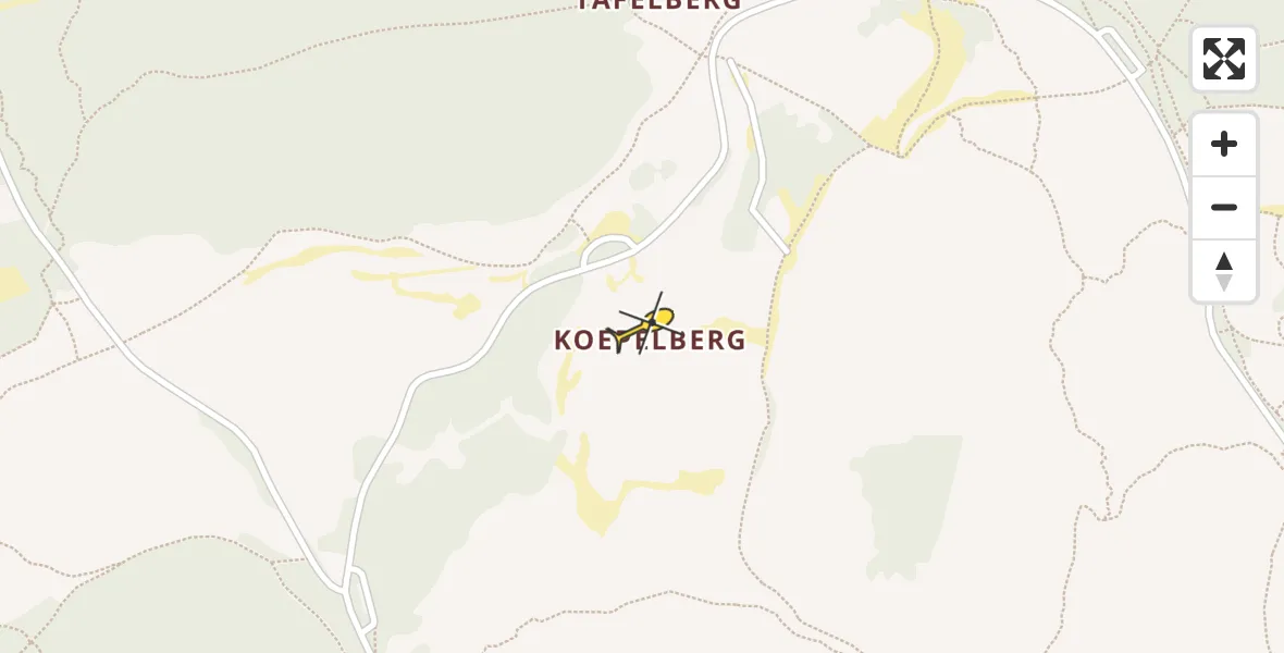 Routekaart van de vlucht: Lifeliner 3 naar Rheden