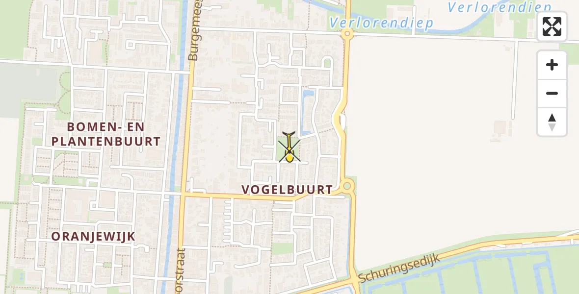 Routekaart van de vlucht: Lifeliner 2 naar Numansdorp