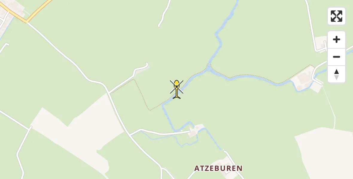 Routekaart van de vlucht: Ambulancehelikopter naar Parrega