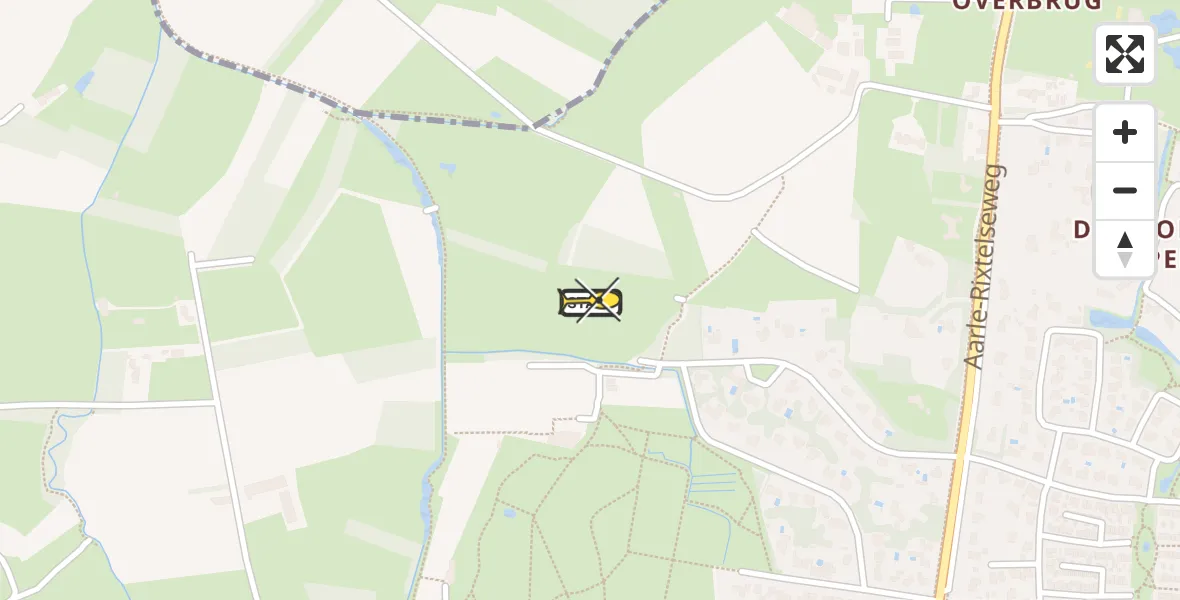 Routekaart van de vlucht: Lifeliner 3 naar Helmond, Laagveldse Loop