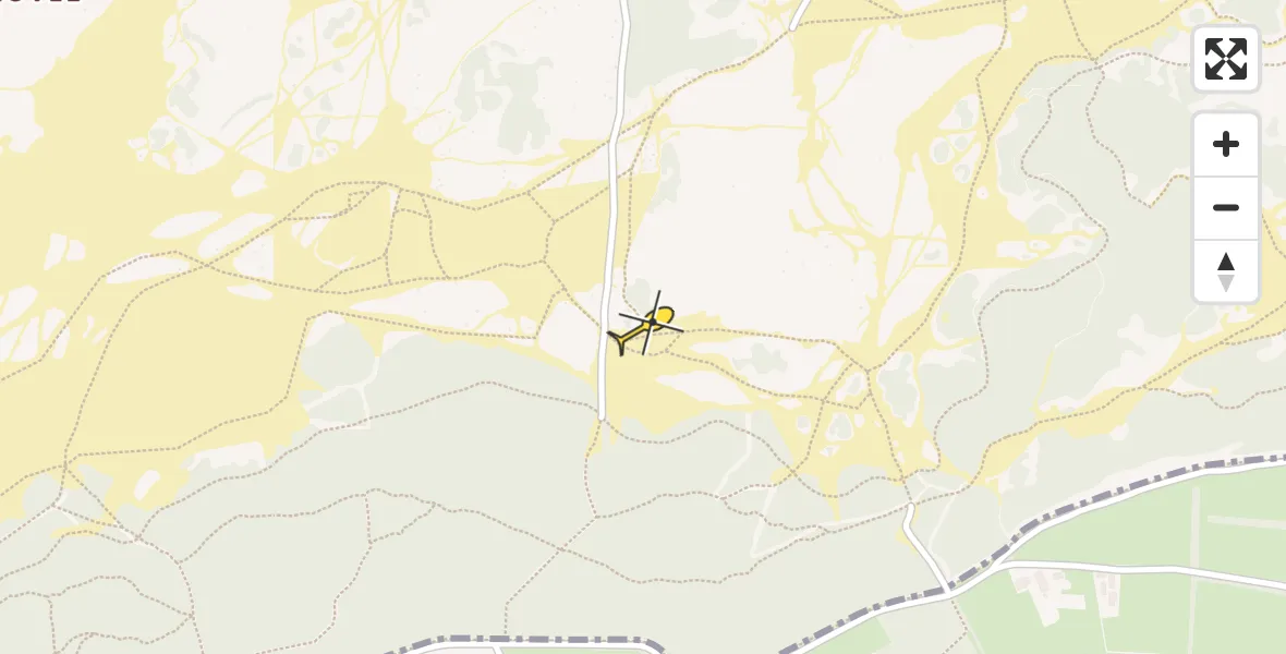 Routekaart van de vlucht: Lifeliner 3 naar Drunen