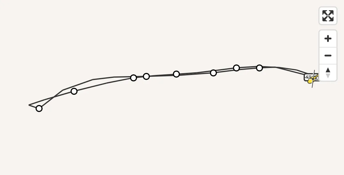 Routekaart van de vlucht: Traumahelikopter naar Sankt Augustin