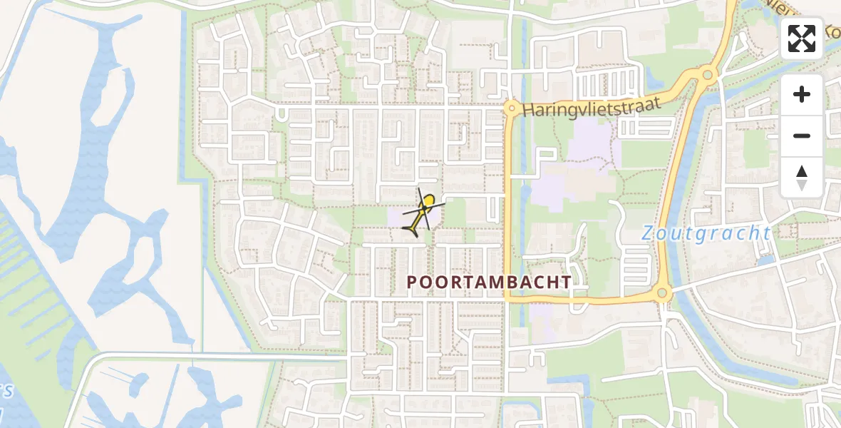 Routekaart van de vlucht: Lifeliner 2 naar Zierikzee