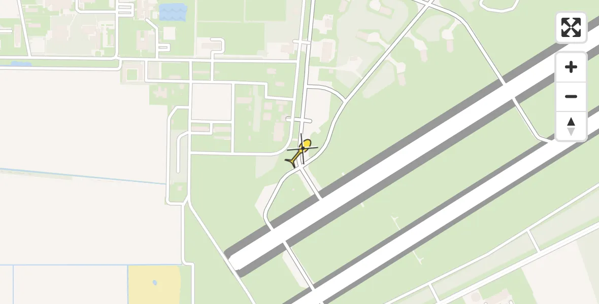 Routekaart van de vlucht: Lifeliner 3 naar Vliegbasis Volkel