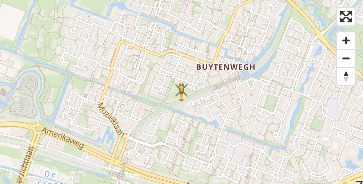 Vluchtroute Traumahelikopter Zoetermeer - Zoetermeer, 08 augustus 2025, 17:33