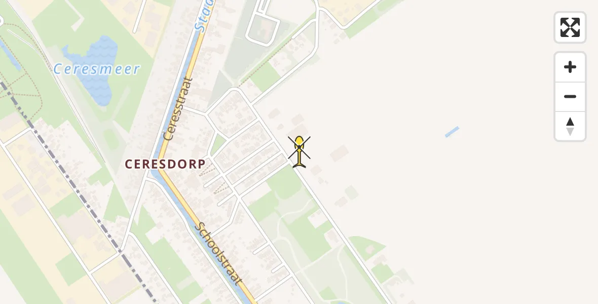 Routekaart van de vlucht: Lifeliner 4 naar Musselkanaal