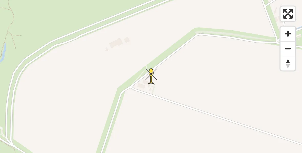 Routekaart van de vlucht: Lifeliner 2 naar Dinteloord