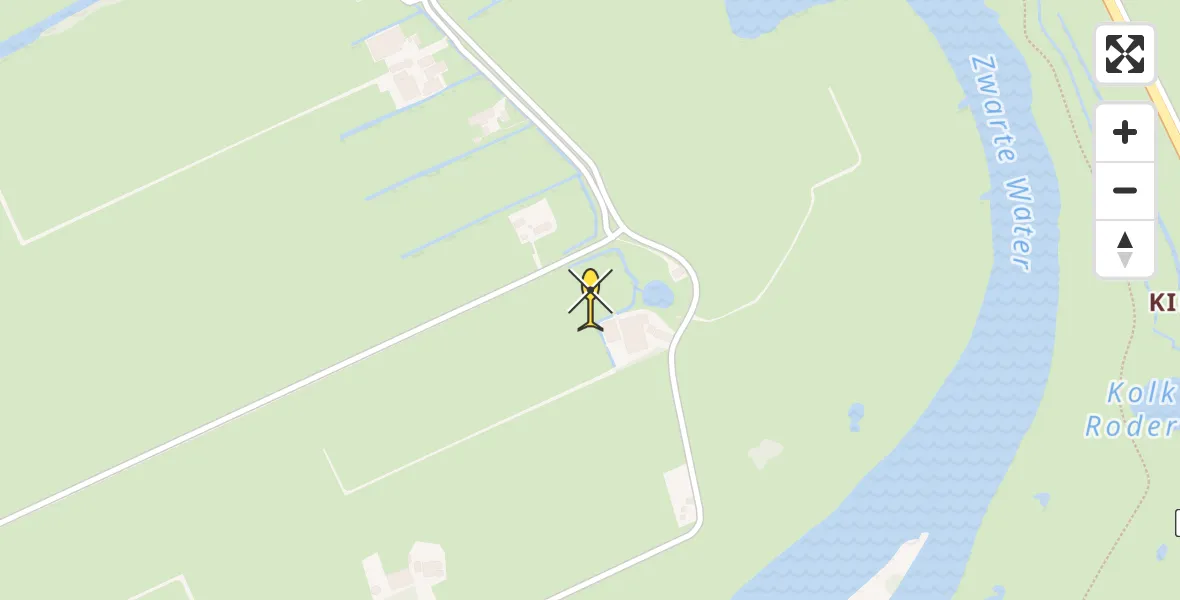 Routekaart van de vlucht: Lifeliner 1 naar Hasselt