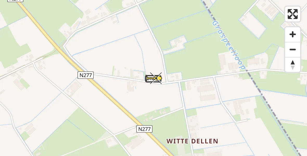 Routekaart van de vlucht: Lifeliner 3 naar Zeeland, Langstraat