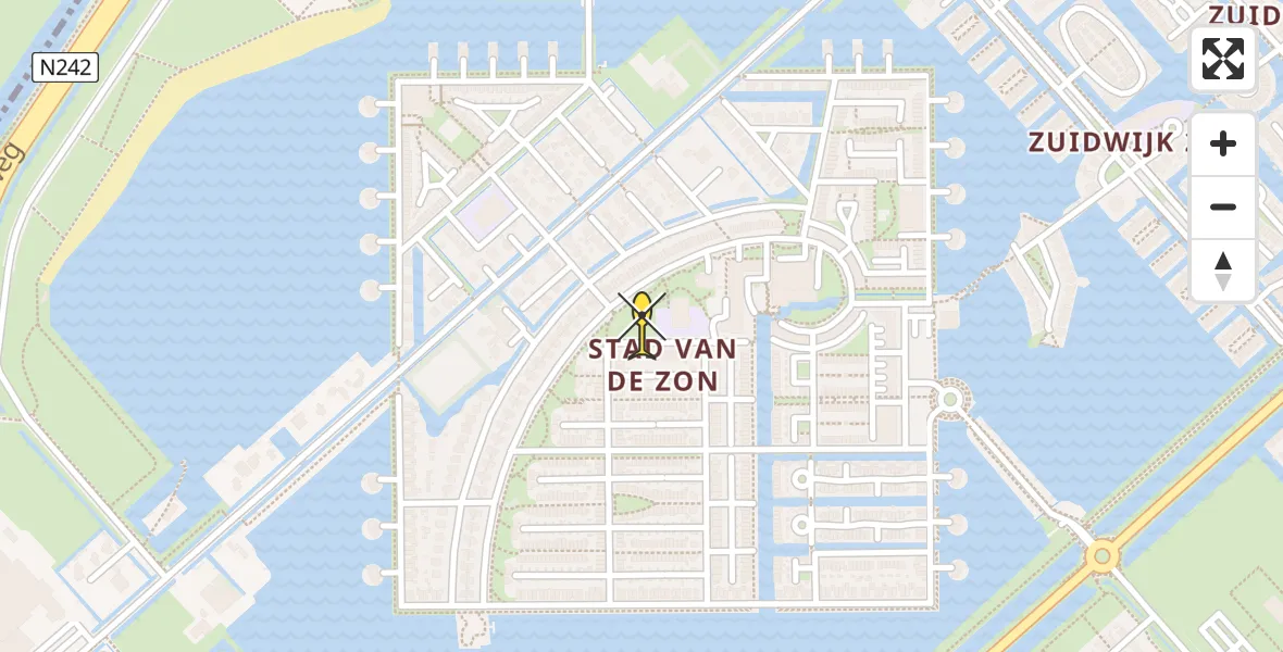 Routekaart van de vlucht: Lifeliner 1 naar Heerhugowaard