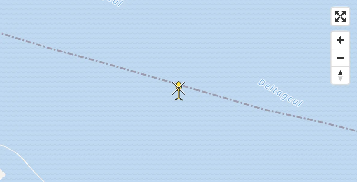 Routekaart van de vlucht: Lifeliner 2 naar Stellendam