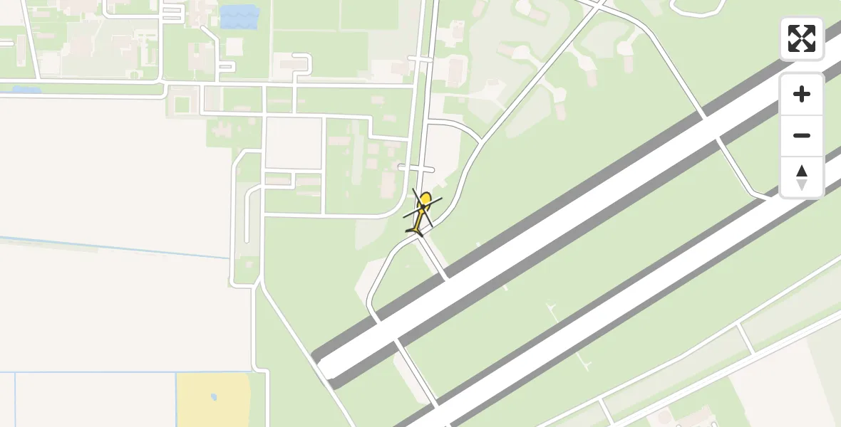 Routekaart van de vlucht: Lifeliner 3 naar Vliegbasis Volkel