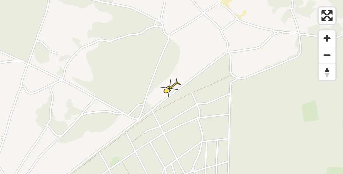 Routekaart van de vlucht: Lifeliner 3 naar Ede