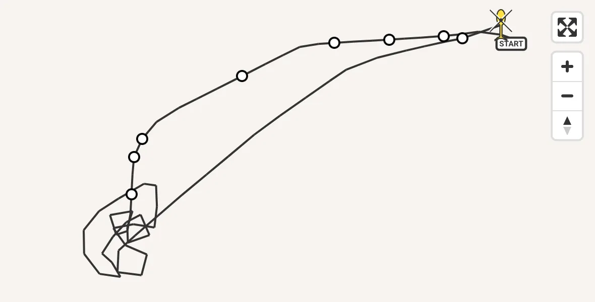 Routekaart van de vlucht: Traumaheli naar Sankt Augustin