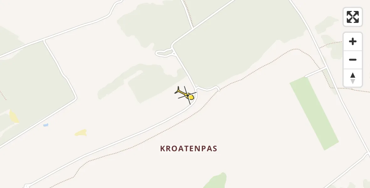 Routekaart van de vlucht: Lifeliner 1 naar Otterlo