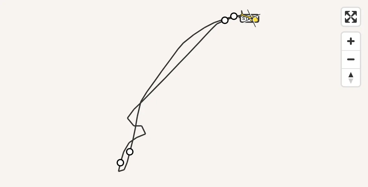 Routekaart van de vlucht: Traumaheli naar Sankt Augustin