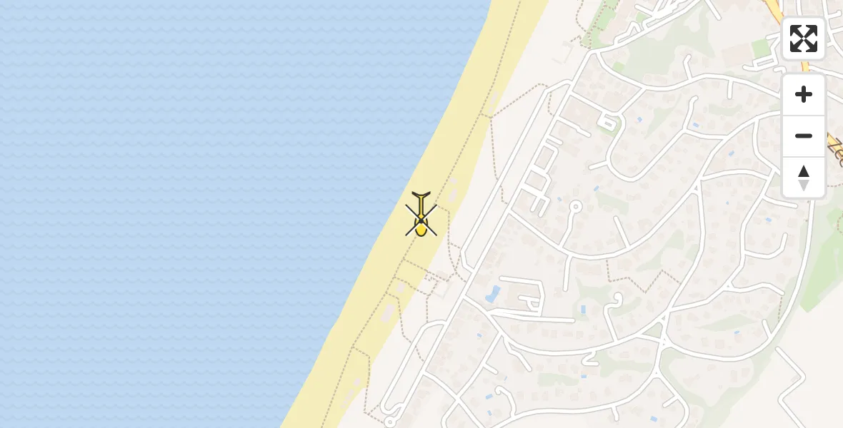 Routekaart van de vlucht: Lifeliner 2 naar Noordwijk